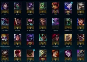 CONTA DE LOL UNRANKED - 52 CAMPEÕES - 25 SKINS - League of Legends