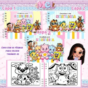 Livro de Colorir Nostalgia, Estilo Bobbie Goods - eBooks