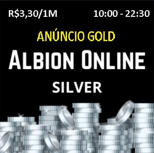 Albion Online - 1m Silver / Prata = R$3.30 - ANÚNCIO GOLD