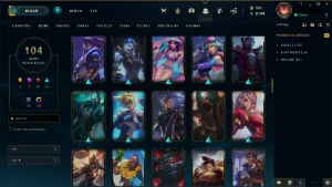 Conta de League of Legends, Wild Rift e Valorant LOL