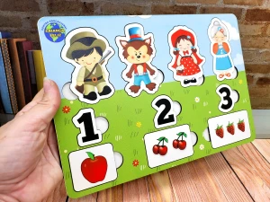Jogo de Encaixe Chapeuzinho Vermelho Personalizado - Artesanato e Personalizados