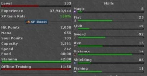 RP 107 + EK 133 + ED 100+ - Celebra e Gladera - Tibia