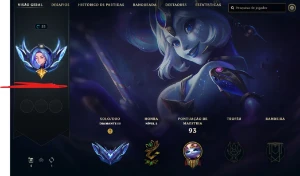 Conta Diamante 3 (92 Pdl) Full Acesso Caindo Com Mestre - League of Legends LOL