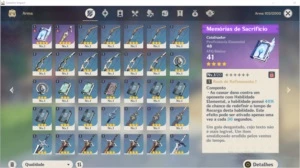 CONTA COM EULA AR 11 / CONTA REROLL / GENSHIN IMPACT