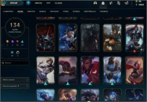 Conta Lol 134 skins ativa desde a Season 6 - League of Legends