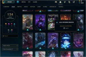 Conta Lol 134 skins ativa desde a Season 6 - League of Legends