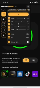 Painel extreme gold - Free Fire