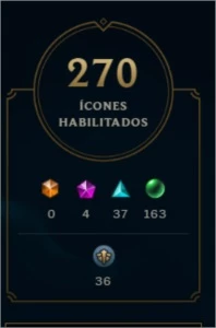 Conta com borda de challenger season 10 - League of Legends LOL