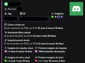 Conta Discord Boost Up Lv9 - Olha A Descrição