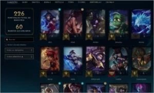 acc lvl163 diamond 4 - 89 skins 220,00R$ - League of Legends LOL