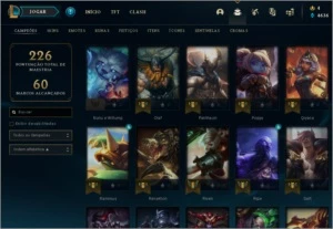 acc lvl163 diamond 4 - 89 skins 220,00R$ - League of Legends LOL