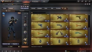 Conta CrossFire BR 21 VIPS 60+ MNs com L.A SWAT
