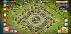 Conta Cv11 Full  + Conta Clash Royale - Clash of Clans
