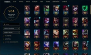 League Of Legends LVL 63 Gold IV LOL