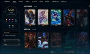 League Of Legends LVL 63 Gold IV LOL
