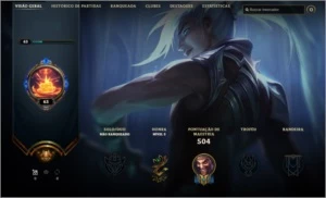 League Of Legends LVL 63 Gold IV LOL