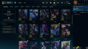 Conta mestre 55%winrate - League of Legends LOL
