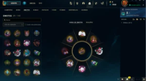 Conta mestre 55%winrate - League of Legends LOL