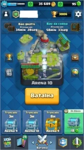 Conta Clash Royale