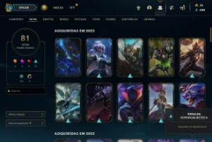 Conta Lol + Valorant com muitas skins por um ótimo preço