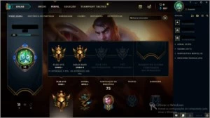 Conta League Of Legends Ouro I LOL