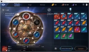 Conta Mir4 Guerreiro lvl 64 | 65k power [SA84]