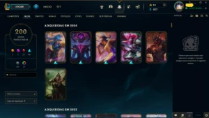 Conta Beta Valorant com 5 skins de faca + League of Legends