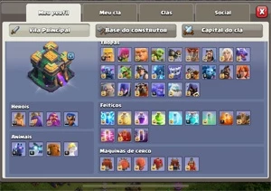 CV14 SEMIFULL PARA SAIR RÁPIDO - Clash of Clans
