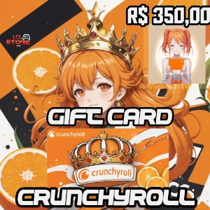 (GIFT CARD) Key 1 Ano Crunchyroll Mega Fan - Gift Cards