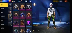 Conta Iniciante com skins - Free Fire