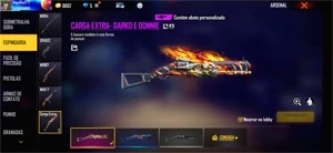 Conta Iniciante com skins - Free Fire