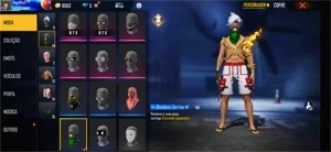 Conta Iniciante com skins - Free Fire