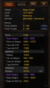 Conta Megamu na descrição vou coloca as conta esta a vendas