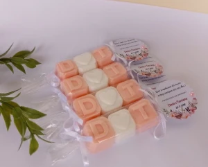 Sabonete 2 Inicial com Coracão - Artesanato e Personalizados