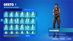 Conta Fortnite com Renegade Raider