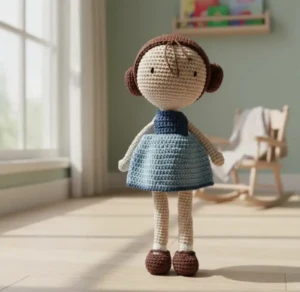 Boneca Amigurumi - Lara