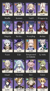 Ar60 muita coisa pra explorar bastante personagens e armas - Genshin Impact