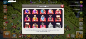 Conta Cv12//Semi Full//5 Construtores - Clash of Clans