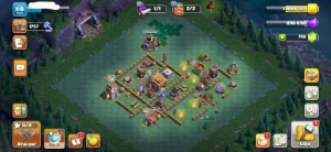 Conta Cv12//Semi Full//5 Construtores - Clash of Clans