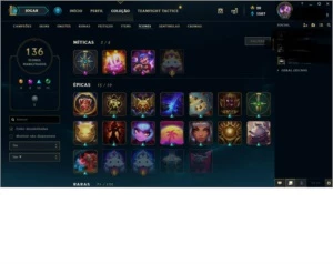 vendo conta lol ouro 2,72skins e mais... - League of Legends