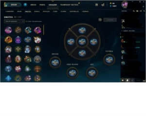 vendo conta lol ouro 2,72skins e mais... - League of Legends