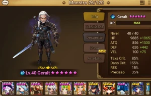 Herteit+Vanessa+Ciri Wind+Laika  - Summoners War