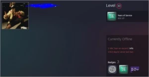 conta rara da steam 16 anos (TA COM VAC CSGO)