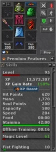 Vende-se MS 95 Honbra 8 Dias Voucher - Tibia