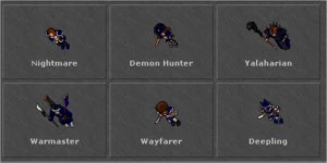 EK 245 wintera + makers - Tibia
