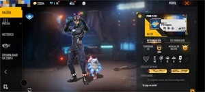 Conta free fire, nível 59, apenas 1 passe, vendo ou troco