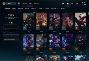 Conta LOL (4 mil reais em skins) - League of Legends