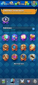 Deck Log Bait 12 Evoluções + 4 Elites [Troféus: 9100] - Clash Royale