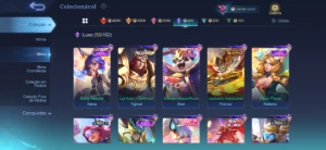 Conta mobile Legends