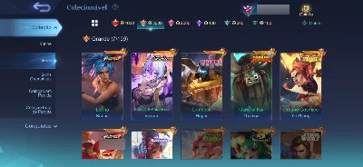 Conta mobile Legends